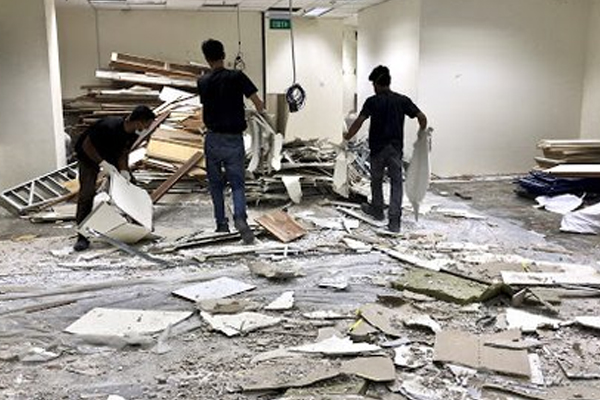 office desmantling in dubai